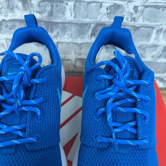 Nike Roshe Run One Game Royal Blue Hero White 599728-400 Youth Size 5Y New - Picture 4 of 7